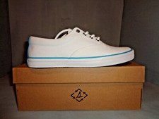 Zapatillas deportivas para hombre Sperry Striper II DE COLECCIÓN CVO blancas sin cordones nuevas en caja tallas STS23416