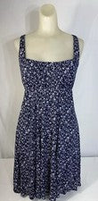 Vestido Mini Floral Made In Italy Mujer Nueva Colección Talla XS/S