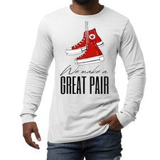 Camiseta gráfica de manga larga para hombre Say it Soul - hacemos un gran par