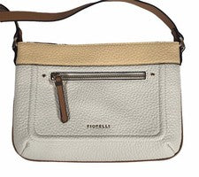 Bolso Bandolera Fiorelli Para Mujer Grano Rami Crema/Amarillo/Marrón Nuevo Sin Etiquetas