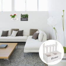 1 Juego de Cesta de Flores Colgante Montada en la Pared Elegante Adorno Colgante de Pared para el Hogar