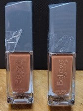 Lote de 2 bases Believe Beauty Skin Finish MOCHA cobertura media a completa