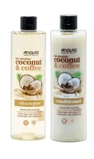 Set de champú + acondicionador Anovia coco y café 2x415 ml cuidado nutritivo del cabello