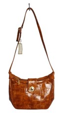 Gallery One Mujer Diseñador Cartera de Hombro Cuero Marrón Estilo Moda Bolso
