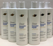 Champú Dove Reparación Intensiva, Terapia de Daños, 12oz, Pack de 6, Envío Gratis
