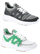 Zapatillas deportivas Avia para hombre negras o blancas tejidas con cordones bajas zapatos: 8-13