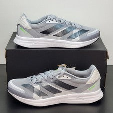 Adidas Adizero RC 4 Para hombres Talla 8.5 Zapatos Atléticos Gris Calzado para Correr Tenis