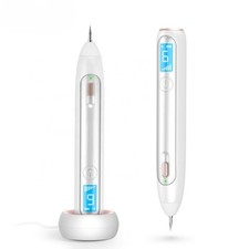 Pluma profesional para quitar etiquetas regulador de cuidado facial base de carga inalámbrica
