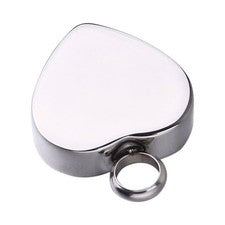 Collar de acero inoxidable para mujer con colgante de corazón y dije de joyería para dama