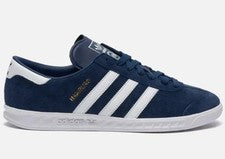 Zapatillas Adidas Originales Hamburgo Blanco Marino