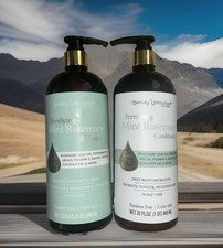 Beauty Untouched ~ Champú y acondicionador fortificante de romero menta 32 fl oz cada uno