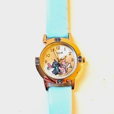 Relojes Stitch and Angel Diamante Cuarzo, Mujer, Niñas, Dibujos Animados Stitch and Angel
