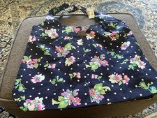 Bolso de mano floral Aeropostale de lona para libros