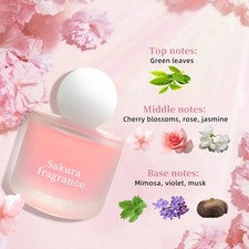 Women Cherry Blossom Perfume Daily Commutes Body Perfume Spray Gentle Romantic