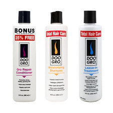 Set de cuidado del cabello Doo Gro champú hidratante reparador paquete acondicionador sin enjuague