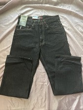 Pantalones de mezclilla para hombre Oscar calce regular pierna recta estilo seleccionado CA999