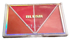 Paleta de rubor cuádruple color COSBE LABS 0,15 oz maquillaje de belleza resaltado facial 1046