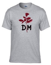 Camiseta gris Depeche Mode Rockband Rock Music -532_gris