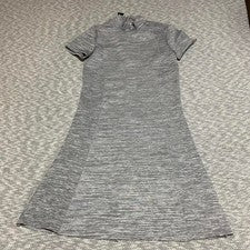 Mini Vestido Zara Colección W&B Gris Nuevo Con Etiquetas Mujer S. SKU-A347 #vestido #moda
