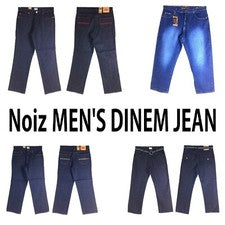 NOIZ ESTILO SURTIDO, CLÁSICO, VAQUEROS LARGOS DENIM PARA HOMBRE,