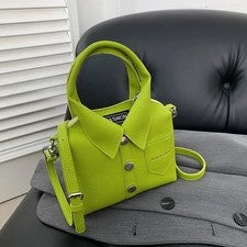 Bolso Bandolera Cuadrado de Hombro Cuero PU 2025 para Mujer - Bolso de Mano de Diseñador