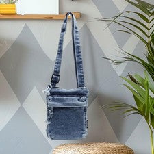 Denim Cartera Móvil, Cómoda Bandolera para Compras, para Mujer y