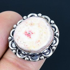 Anillo de joyería de plata esterlina 925 hecho a mano con piedras preciosas...