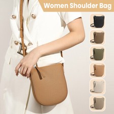 Bolso de hombro versátil de cuero genuino para mujer Bolso para teléfono Bolso mensajero