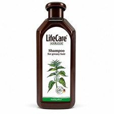 Champú para cabello graso Krauter Life Care 500 ml ortiga BIO pH equilibrado vegano