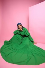 Vestido de playa de verano con cinturón, vestido romántico de gasa de Nueva York, moda para mujer