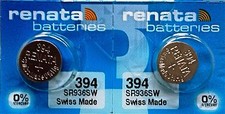 394 BATERÍAS RELOJ RENATA SR936SW (2 Piezas) Nuevo Embalaje Vendedor Autorizado
