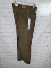 Pantalones de pana marrón Sonoma Life + Style para hombre talla 40 X 30