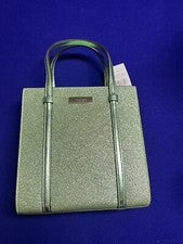 Bolso de Mano Pequeño Kate Spade Kenzie Brillo En Agua de Mar KK329 NUEVO CON ETIQUETAS