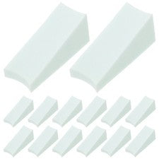 30 PIEZAS Esponjas de Belleza Base Puff Polvo Facial Esponjas para Maquillaje