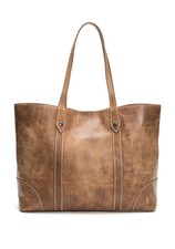 Bolso de hombro Frye Melissa Shopper, bolso grande para mujer - beige