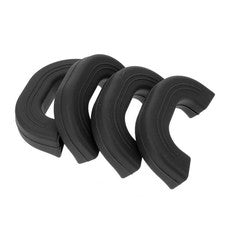 4 Piezas Cubiertas de Mango de Olla de Silicona Negra 78 x 38 x 17 mm para Utensilios de Cocina