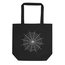 Bolso de Mano Espeluznante Telaraña Halloween Estilo Gótico Eco