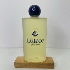 Botella esmerilada vintage Lutece de Houbigant Paris Light Cologne 6,5 oz
