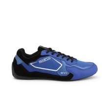 SPARCO SP-F7 Entrenadores Tenis Deportes de Motor Zapatos de Conducción Azul Negro Nuevo con Caja