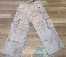Moda Nova Hombres Carga Draco Mármol Pantalones En Gris Nuevo Con Etiquetas Talla 38