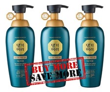 DAENG GI MEO RI - Champú con cafeína para el cuidado de la pérdida del cabello para cabello graso, 13,5 fl. oz PAQUETE D
