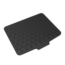 Almohadilla de drenaje de cocina compacta para utensilios con diseño antideslizante y protección térmica