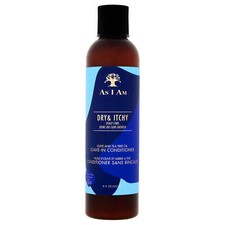 Acondicionador sin enjuague As I Am Dry & Itchy Scalp Care aceite de olivo y árbol de té