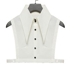 Blusa mujer cuello falso para niña, vestido de noche