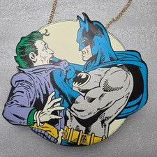 Bolso Bandolera Cakeworthy Batman Joker Glow Warner Bros Studio Tour Negro Nuevo con Etiquetas