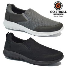 ZAPATOS DEPORTIVOS INFORMALES SIN CORDONES PARA HOMBRES ESPUMA VISCOELÁSTICA CAMINAR CORRER CORRER GIMNASIO TALLA