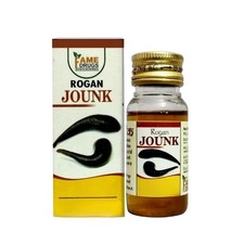 Aceite Herbal Unani Cabello Rogan Jounk Cuidado del Cuero Cabelludo y Control de Caída del Cabello 10 ml 2 paquetes