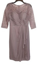 "Vestido formal JJ's House para mujer lentejuelas anochecer talla 6 busto 34,5 cintura 27,5 nuevo con etiquetas"