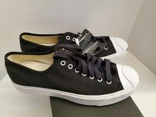 Zapatilla deportiva Converse Jack Purcell Ox de caña baja para hombre Smile Toe Cap negra