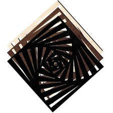Arte de pared de madera estilo rústico 3 piezas decoración hogar oficina decoración